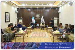 دیدار معین وزارت صنعت و تجارت ا.ا.ا با معین وزارت جهاد کشاورزی ایران و هیئت همراه پیرامون افزایش صادرات محصولات زراعتی افغانستان به ایران